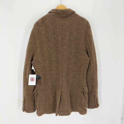 ポロバイラルフローレン Polo by RALPH LAUREN 90s アルパカ混 ヘリンボーンカーディガン メンズ import:L